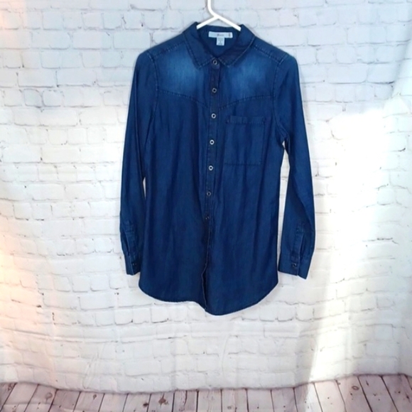 Rosio USA  Womans Soft Long Sleeve‎ Shirt sz S - Picture 1 of 9